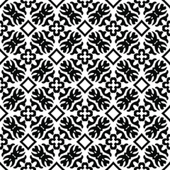 Seamless vector pattern in geometric ornamental style.