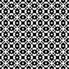 Seamless vector pattern in geometric ornamental style.