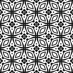 Seamless vector pattern in geometric ornamental style.