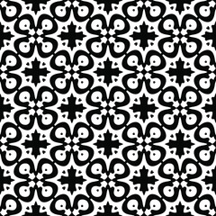 Seamless vector pattern in geometric ornamental style.