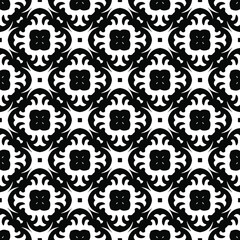 Seamless vector pattern in geometric ornamental style. 
