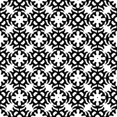 Seamless vector pattern in geometric ornamental style. 