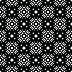 Seamless vector pattern in geometric ornamental style. 