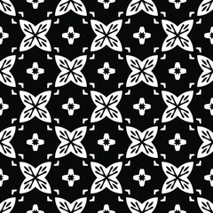 Seamless vector pattern in geometric ornamental style. 