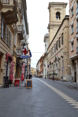 strade cittadine di Chieti, Italy