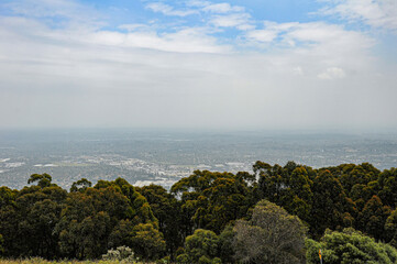 SkyHigh Mt Dandenong.  View from a high place to the surrounding area.