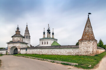 Fototapeta na wymiar St. Alexander Monastery, Suzdal, Russia