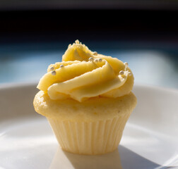 Mini vanilla cupcake