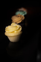 Mini vanilla cupcake