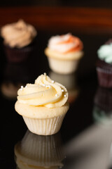 Mini vanilla cupcake