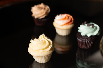 Mini vanilla cupcake