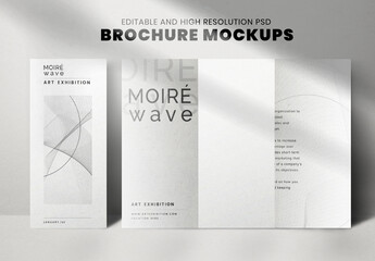 Tri Fold Brochure Mockup for Advertising