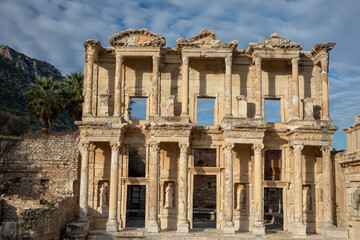 Obraz premium Front of Celsus Library at Ephesus 