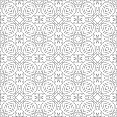 
Vector geometric pattern. Repeating elements stylish background abstract ornament for wallpapers and 

backgrounds. Black and white colors