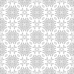 
Vector geometric pattern. Repeating elements stylish background abstract ornament for wallpapers and 

backgrounds. Black and white colors