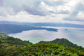 Fototapeta na wymiar Lago de Ilopango
