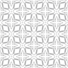 Vector geometric pattern. Repeating elements stylish background abstract ornament for wallpapers and 

backgrounds. Black and white colors