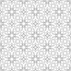 Vector geometric pattern. Repeating elements stylish background abstract ornament for wallpapers and 

backgrounds. Black and white colors