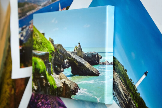 Photo canvas prints, landscape photo printed on canvas. Photography stretched with gallery wrap