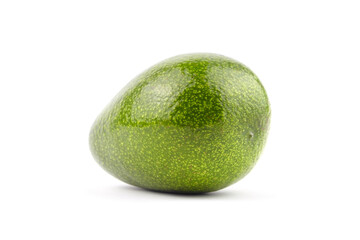 Avocado fruit isolated on white background