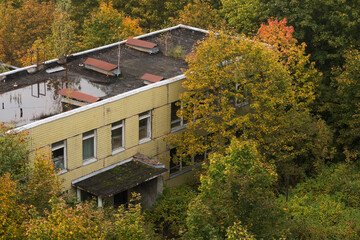 Kindergarten in abandoned ghost town Pripyat