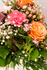 Beautiful flowers is a good idea for a birthday or valentine present