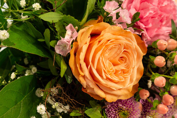 Beautiful flowers is a good idea for a birthday or valentine present