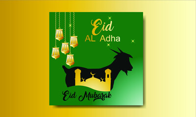 Special Eid Al Adha social media banner design