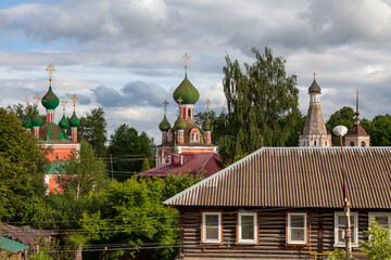 Fototapeta na wymiar Scenic view of the city Pereslavl Zalessky, Russia