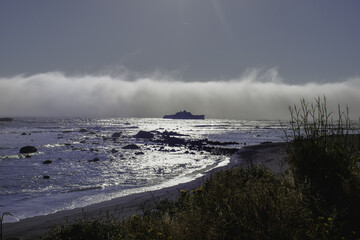 Undeveloped area, Lost Coast, North of California.