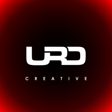 URD Letter Initial Logo Design Template Vector Illustration