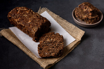 budin de chocolate