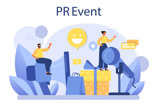 PR Event. Celebration Or Meeting Organization As A PR Campaign