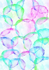 Pastel background abstraction circles ice