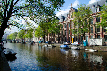 Fototapeta premium Amsterdam encantador