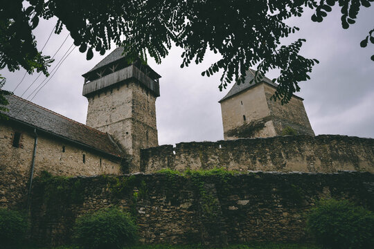 The fortress of Calnic - Romania