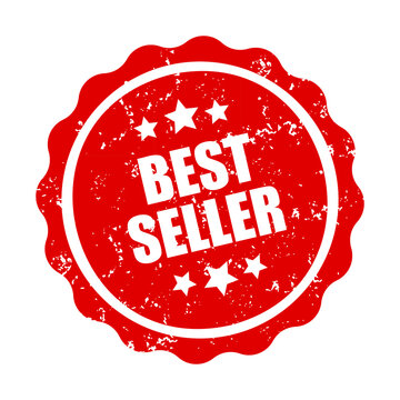 best seller vector png isolated on white background Stock Vector