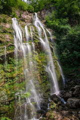 Obraz premium Saklikent Waterfall located in the borders of Yigilca district of Düzce province of Turkey.