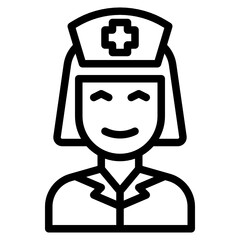 nurse line icon
