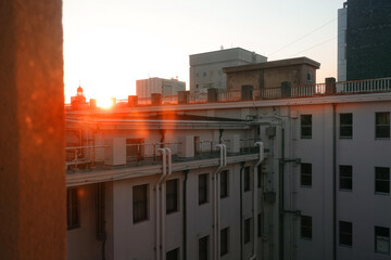 Fototapeta premium sun light