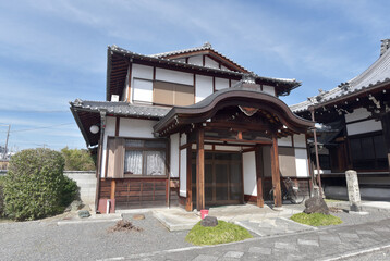Obraz premium 聞名寺 庫裏 京都市左京区