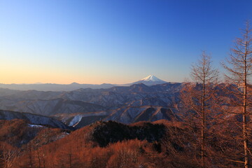 Mt.Kumotori, winter 冬の雲取山トレッキング