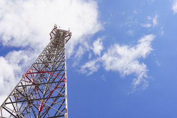 Base stations at Ciang dao, Chiang Mai, Thailand, on 30  May, 2021.