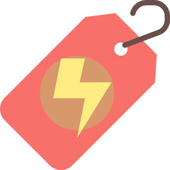 flash sale flat icon