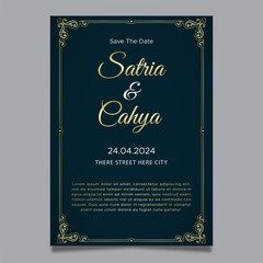 Wedding invitation Ornament Theme