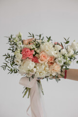 Wedding bridal bouquet . Свадебный букет невесты