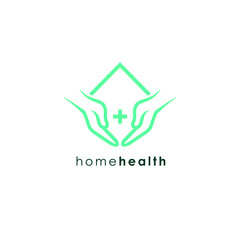 Home Health logo Simple and Clean Design