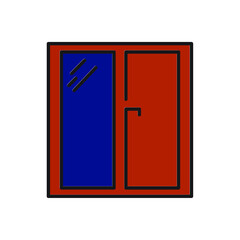 window icons symbol vector elements for infographic web