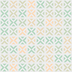 Fototapeta premium Abstract Geometric Pattern generative computational art illustration