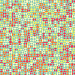 Abstract Geometric Pattern generative computational art illustration